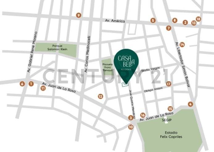 Foto de Edif CASA BELLA, Departamentos en Preventa, Zona CALA CALA–ESTADIO F. CAPRILES