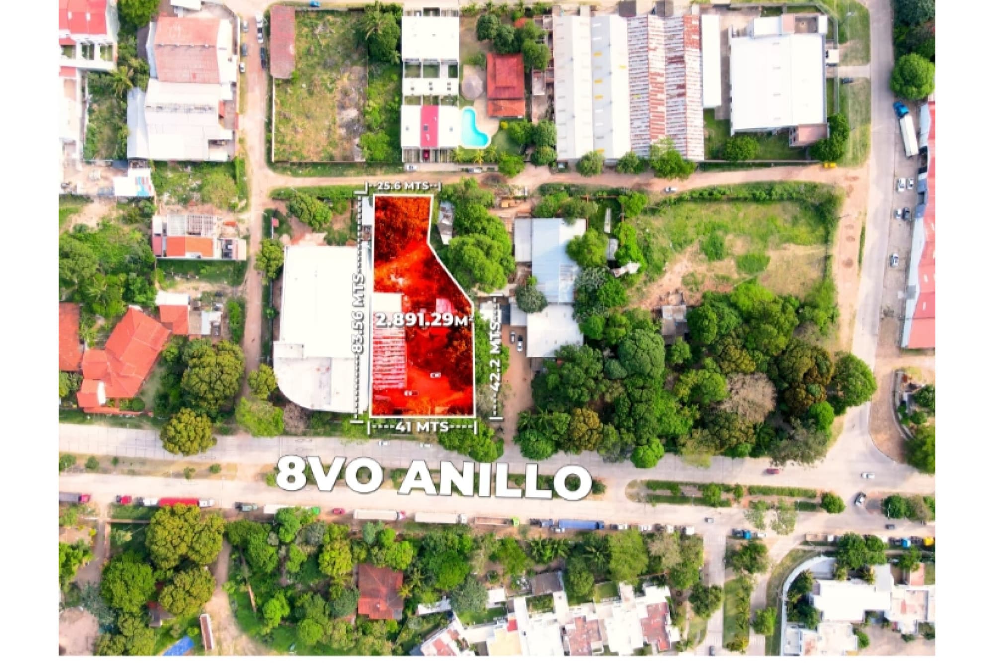 Foto de TERRENO EN VENTA 8VO ANILLO Y AVENIDA BANZER