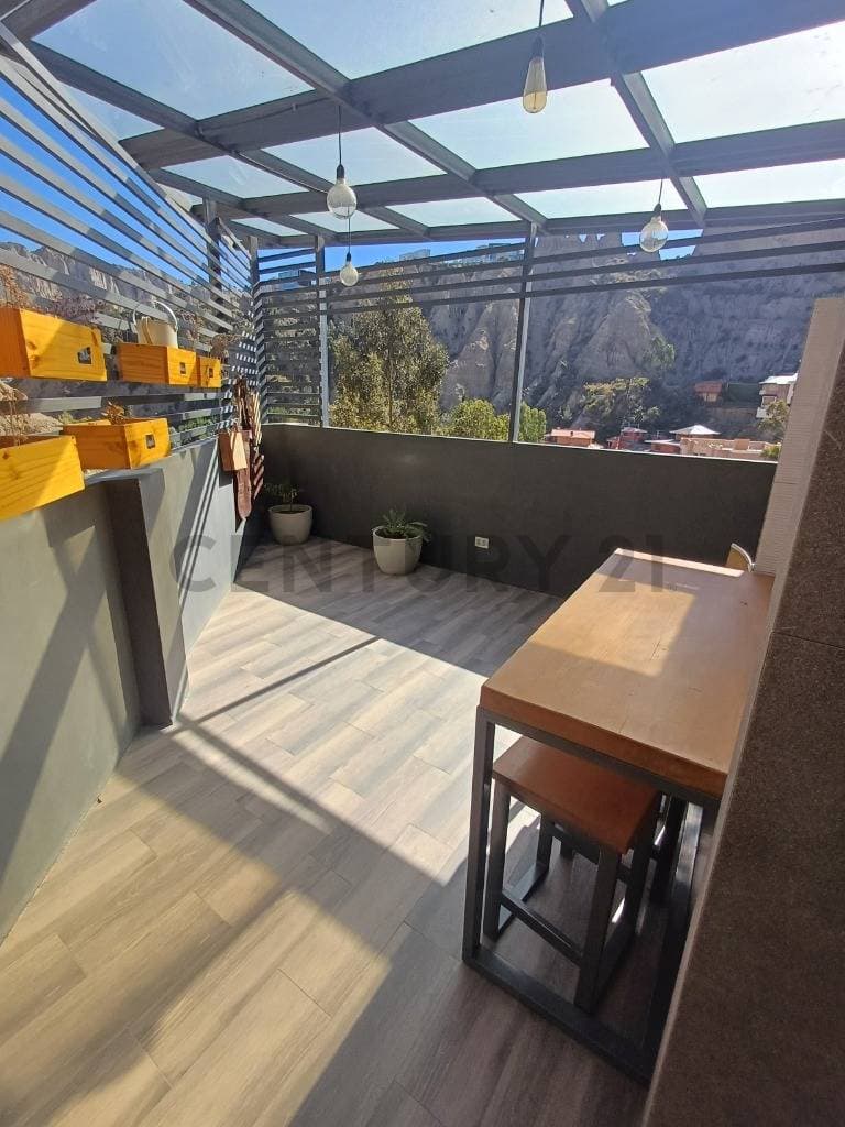 Foto de Departamento 3D semi amoblado en Alquiler Pamir Pampa Achumani