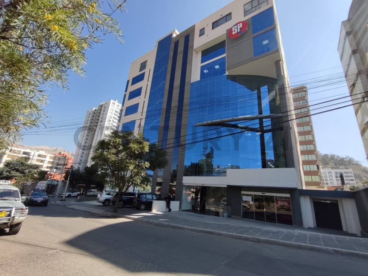 Foto de Oficina en alquiler en Calacoto, Ed. Vitruvio c10, Sanchez Bustamante y calle 10
