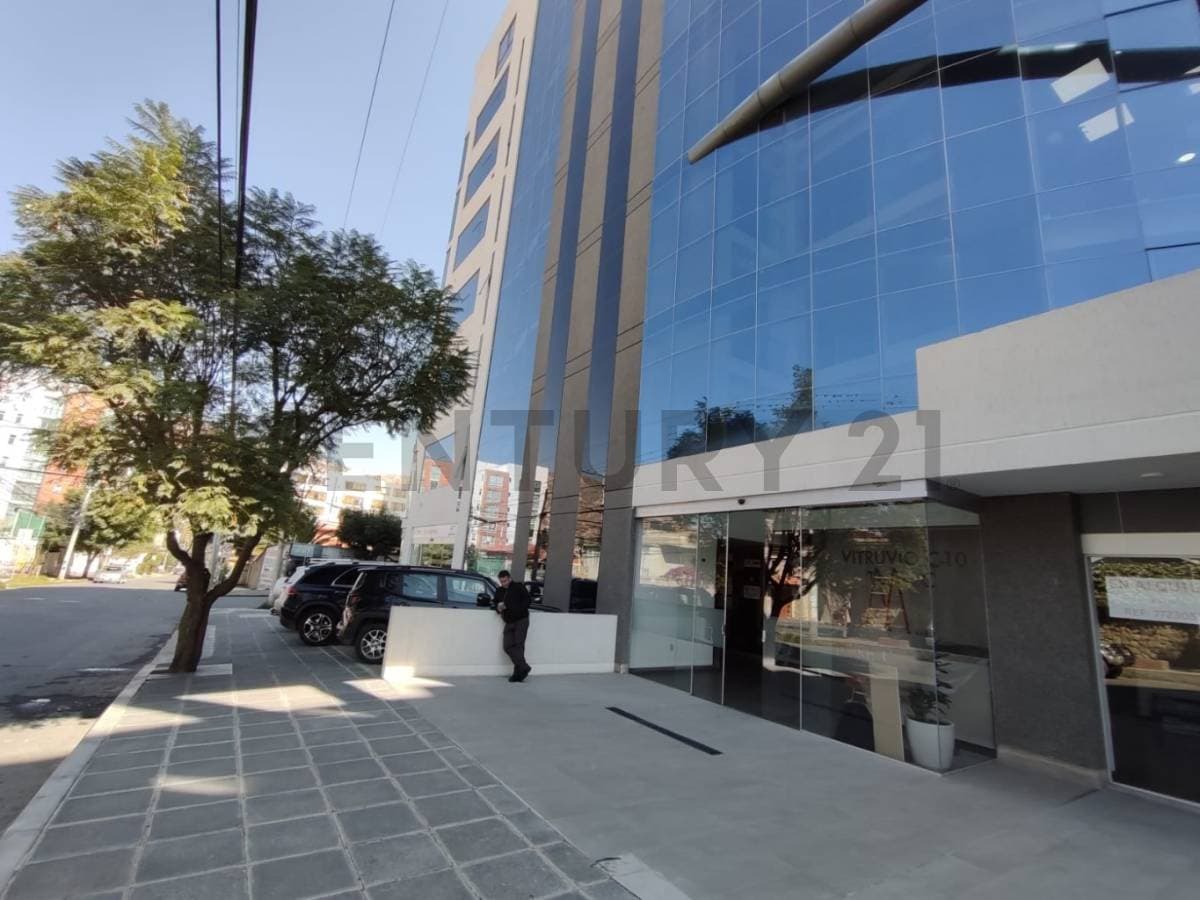 Foto de Oficina en alquiler en Calacoto, Ed. Vitruvio c10, Sanchez Bustamante y calle 10