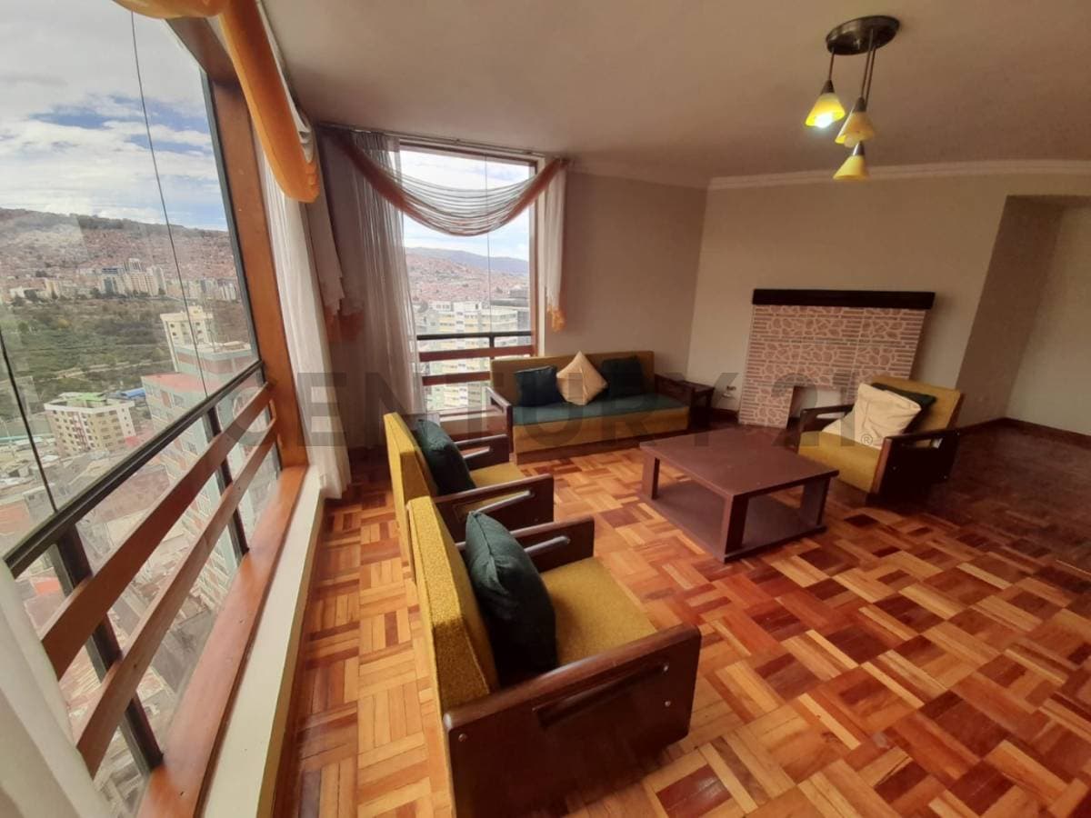 Foto de DEPARTAMENTO DE 3 DORMITORIOS AMOBLADO Y EQUIPADO EN ALQUILER - SOPOCACHI